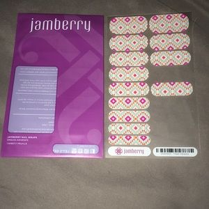 Partial set of Jamberry nail wraps